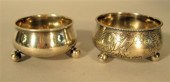 Group of six Russian silver ta