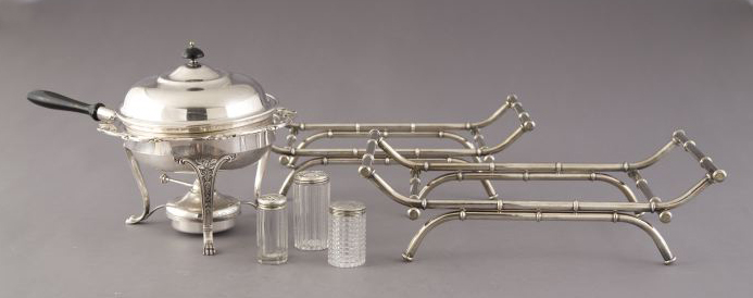 Group of Six Silver Items, 