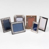 GROUP OF SIX SILVER-MOUNTED PI