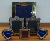 GROUP OF SIX SILVERPLATE MOUNT