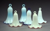 Group of Six Smoke Bells,  con