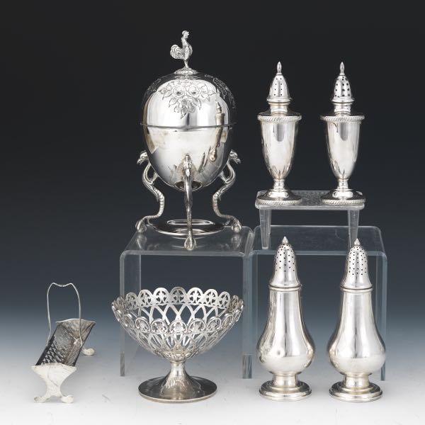 GROUP OF SIX STERLING SILVER