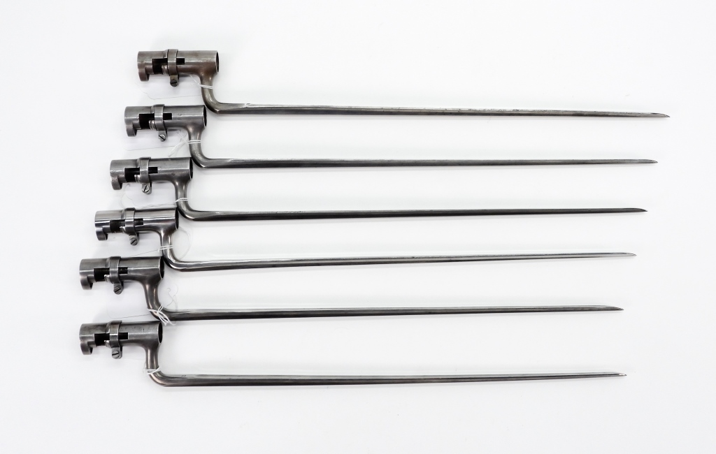 GROUP OF SIX U.S. MODEL 1855 SOCKET