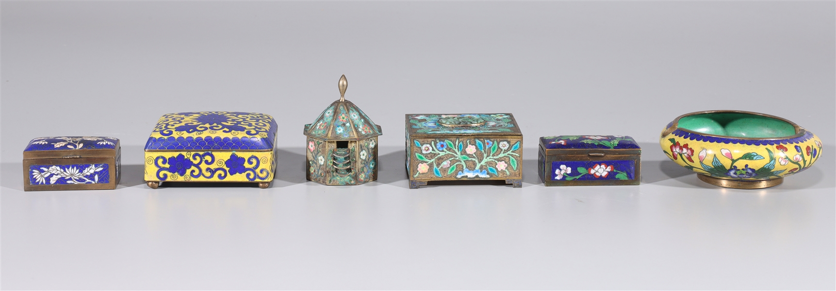 Group of six various Chinese