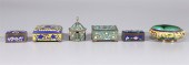 Group of six various Chinese m