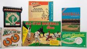 GROUP OF SIX VINTAGE BASEBALL