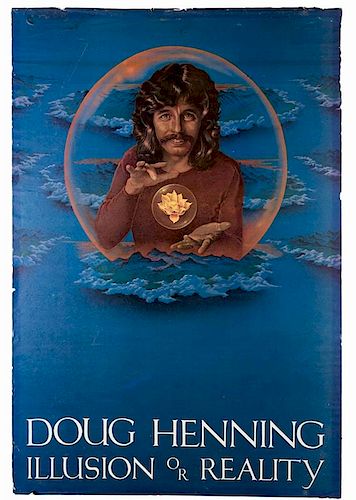 GROUP OF SIX VINTAGE MAGIC POSTERS.