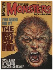 GROUP OF SIX VINTAGE MONSTER A