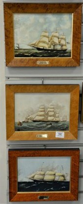 GROUP OF SIX WEDGEWOOD CLIPPER