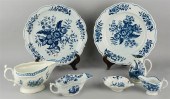 GROUP OF SIX WORCESTER TABLE A