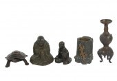 GROUP OF SMALL ASIAN BRONZESGr