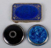 GROUP OF SMALL HARDSTONE SILVE