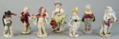 GROUP OF SMALL MEISSEN FIGURES
