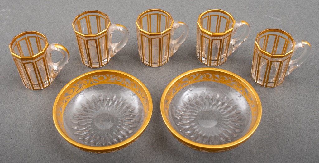 GROUP OF SMALL PARCEL-GILDED