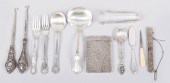 GROUP OF SMALL SILVER AND PLAT