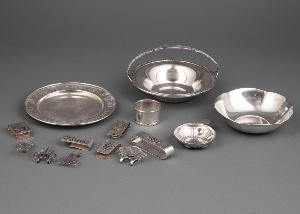 GROUP OF SMALL STERLING SILVER
