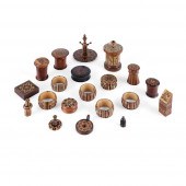 GROUP OF SMALL TUNBRIDGE WARE