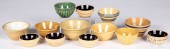 GROUP OF SMALL YELLOWWARE BOWL