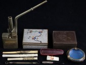 GROUP OF SMOKER'S ACCESSORIES