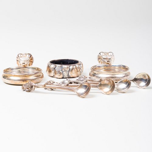 GROUP OF SOUTH RHODESIAN SILVER AND