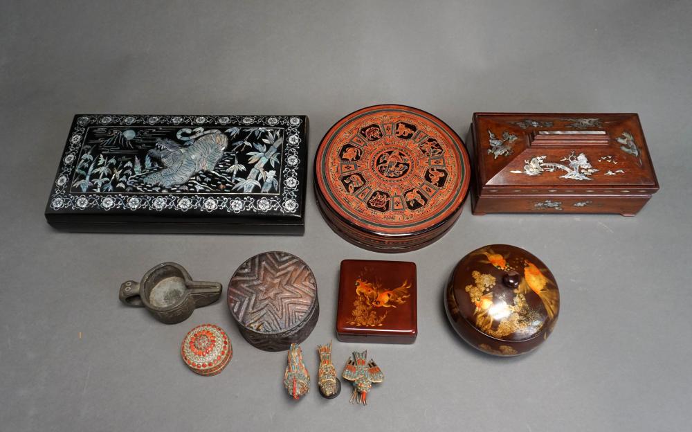 GROUP OF SOUTHEAST ASIAN INLAID