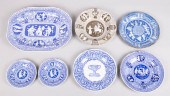 GROUP OF SPODE 'MYTHOLOGICAL S