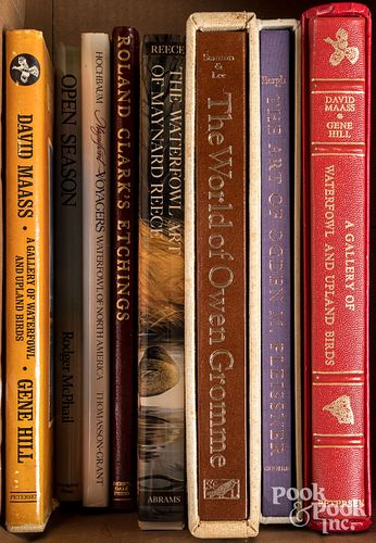GROUP OF SPORTING ART BOOKSGroup of