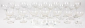 GROUP OF STEMWARE, TO INCLUDE