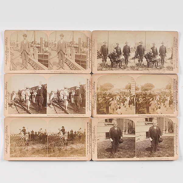 Group of Stereoviews of Spanish