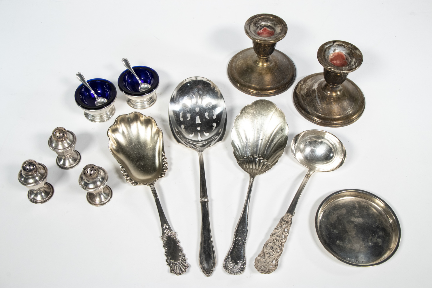 GROUP OF STERLING ACCESSORIES