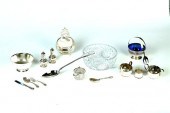 GROUP OF STERLING AND SILVER P