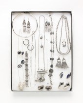 GROUP OF STERLING JEWELRY. 20t