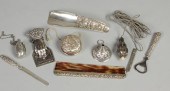 Group of sterling objects incl