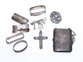 GROUP OF STERLING OBJETS DE VE