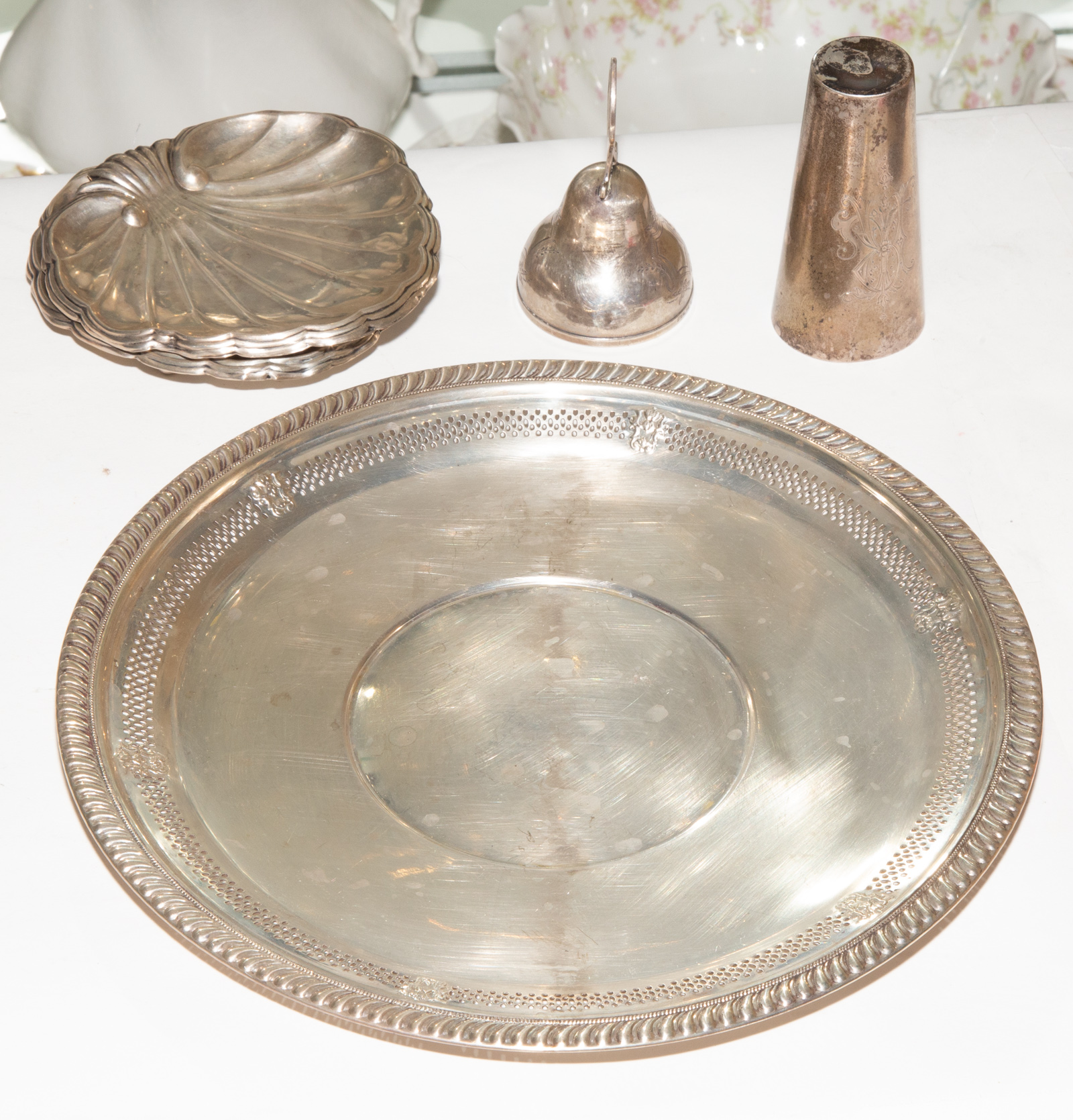 GROUP OF STERLING & OTHER SILVER