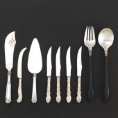 GROUP OF STERLING SERVING UTEN
