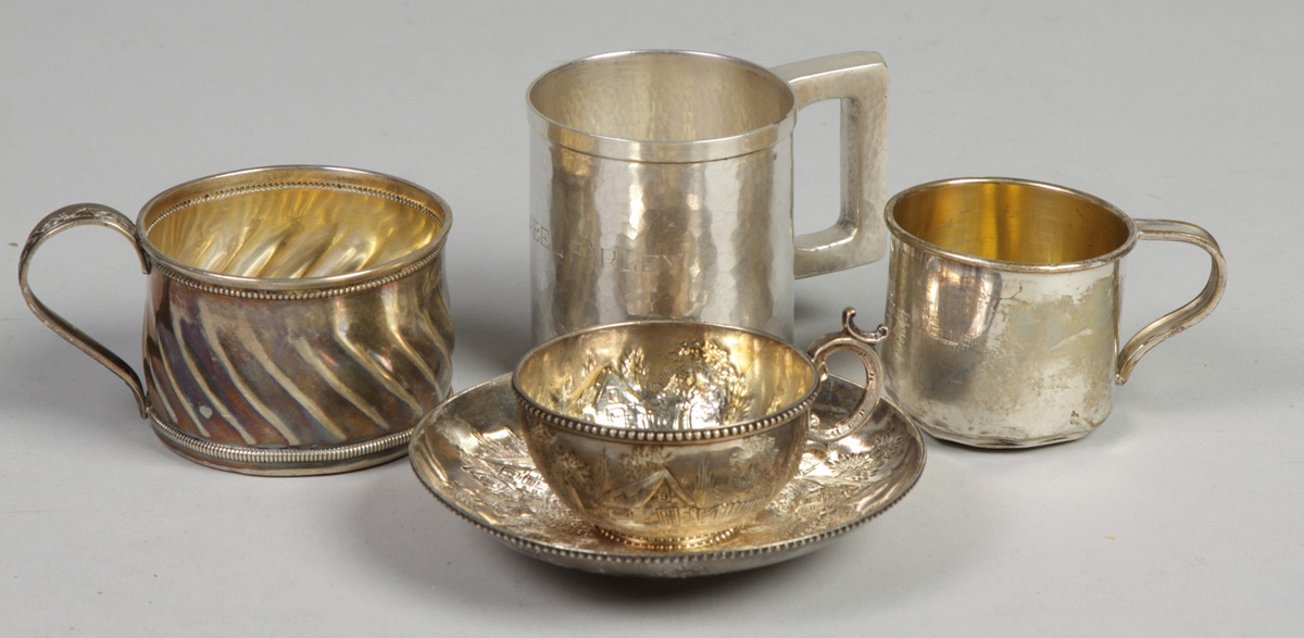 Group of sterling & silver