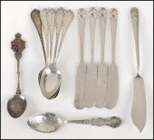 GROUP OF STERLING SILVER FLATW
