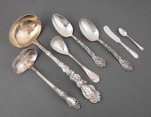 GROUP OF STERLING SILVER FLATW