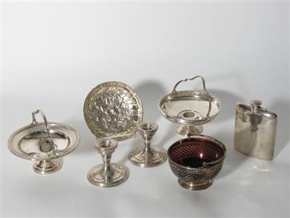 Group of sterling silver holloware