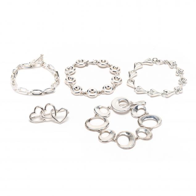 GROUP OF STERLING SILVER JEWELRY