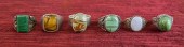 GROUP OF STERLING SILVER SEMI