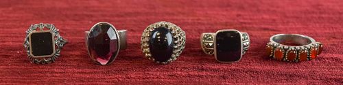 GROUP OF STERLING SILVER SEMI