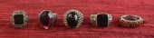 GROUP OF STERLING SILVER SEMI