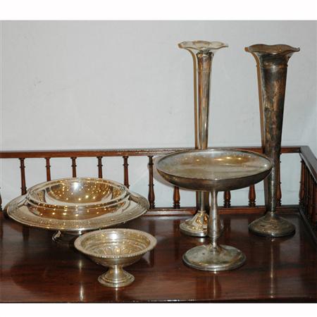 Group of Sterling Silver Table