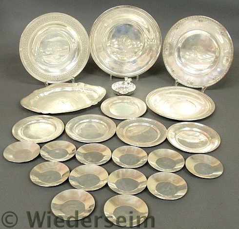 Group of sterling silver