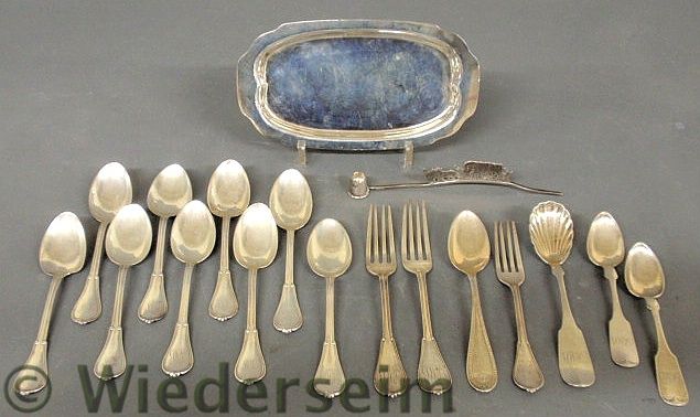 Group of sterling silver