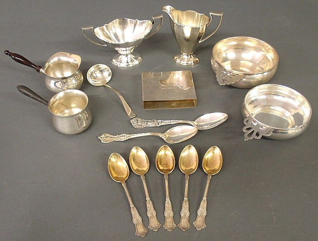 Group of sterling silver