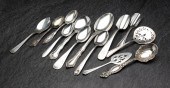 GROUP OF STERLING SILVER UTENS