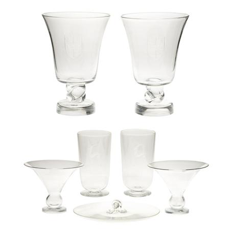 Group of Steuben Glass